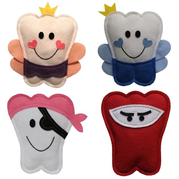 You can also buy a tooth fairy pillow if you're not the DIY type.