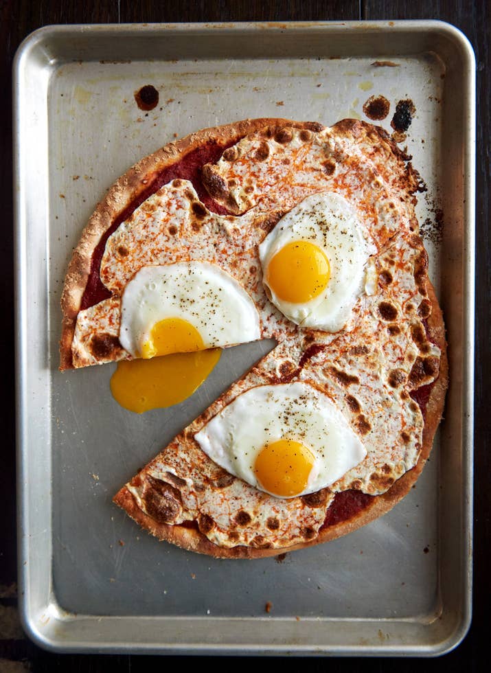 FACT: If your pizza has eggs on it, then it's okay to call it breakfast.