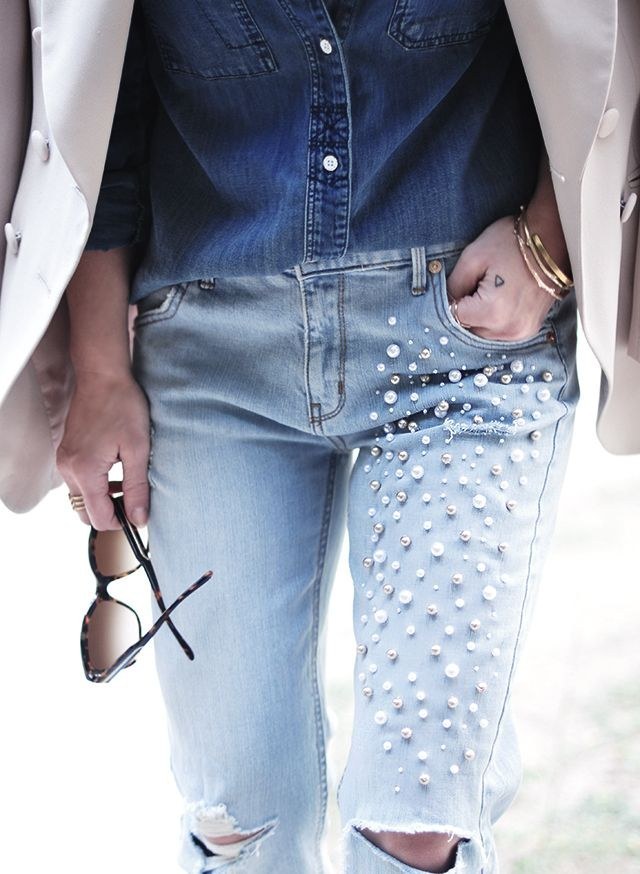 diy jean designs