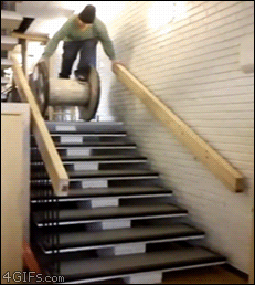 Watch out below!