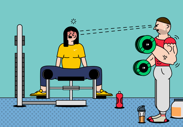 Awkward Gym Moments That Are Just Way Too Real