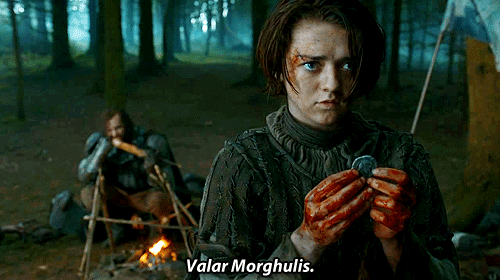 You're completely obsessed with Game of Thrones.