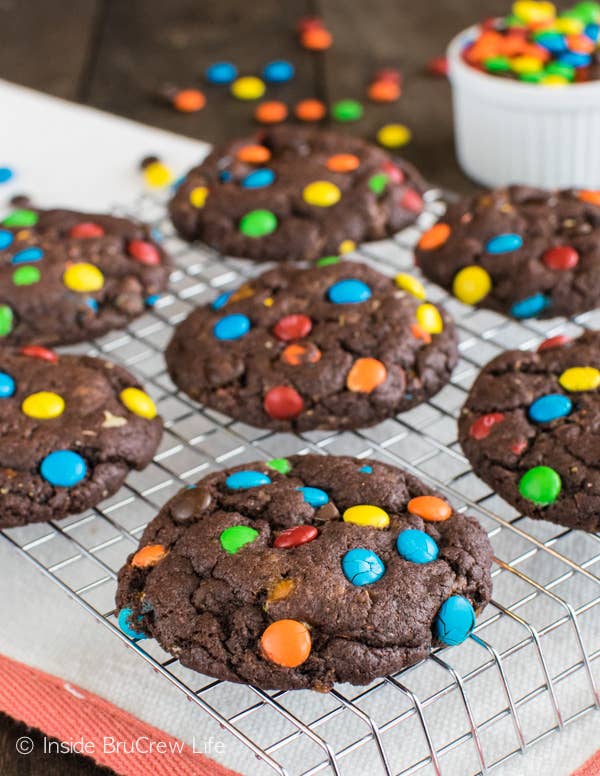 Just 4 ingredients — plus two candy mix-ins. Get the recipe here.
