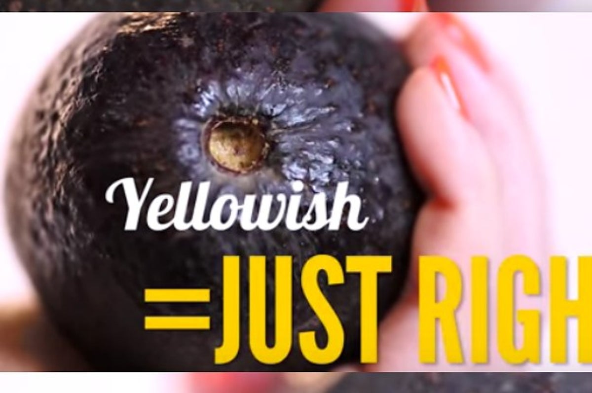 アボカドの食べごろが一瞬でわかる とってもかんたんな方法