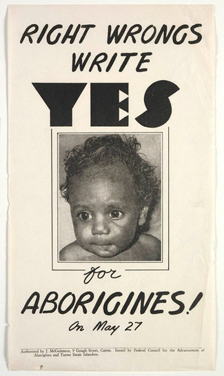 When my parents were born, they weren’t counted in the census as citizens of Australia. They weren't even considered human, they were categorised as flora and flauna. On May 27, 1967 that changed with a referendum. Now, they are counted as HUMAN BEINGS in this country. Something I take for granted every day. If this country can't celebrate the day First Nation people were recognised as something other than animals, then when can we?