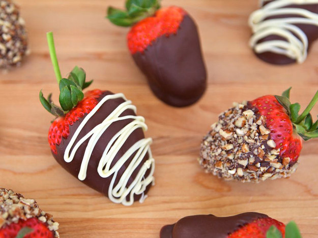 Chocolate Dipped Strawberries!
