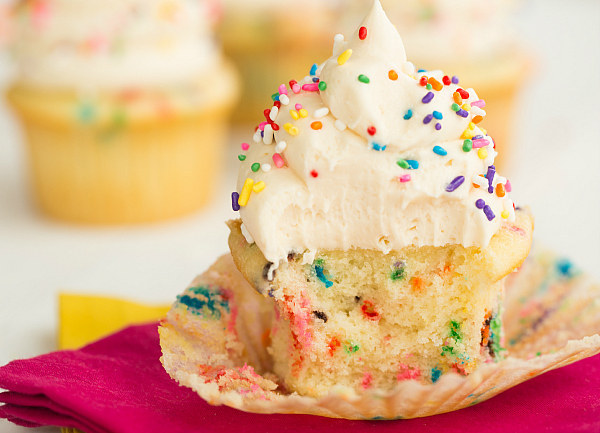 Confetti Cupcakes!