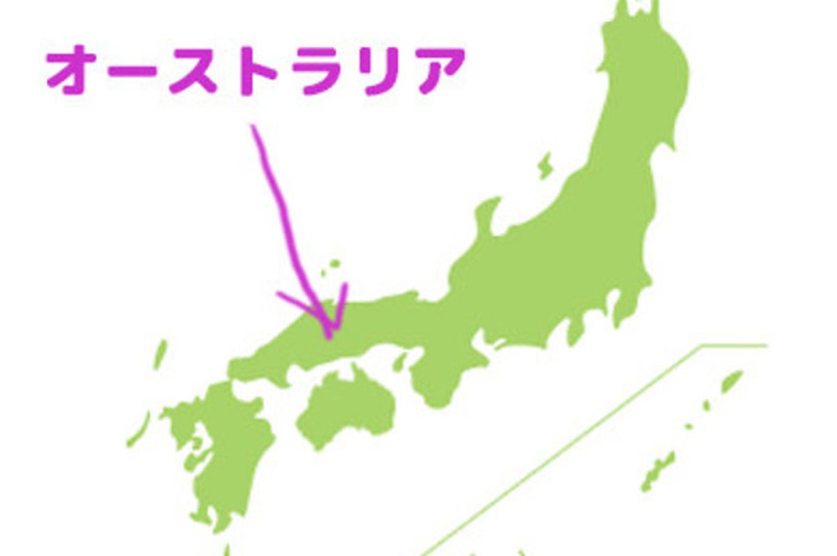 クイズ 本物の日本地図はどれ