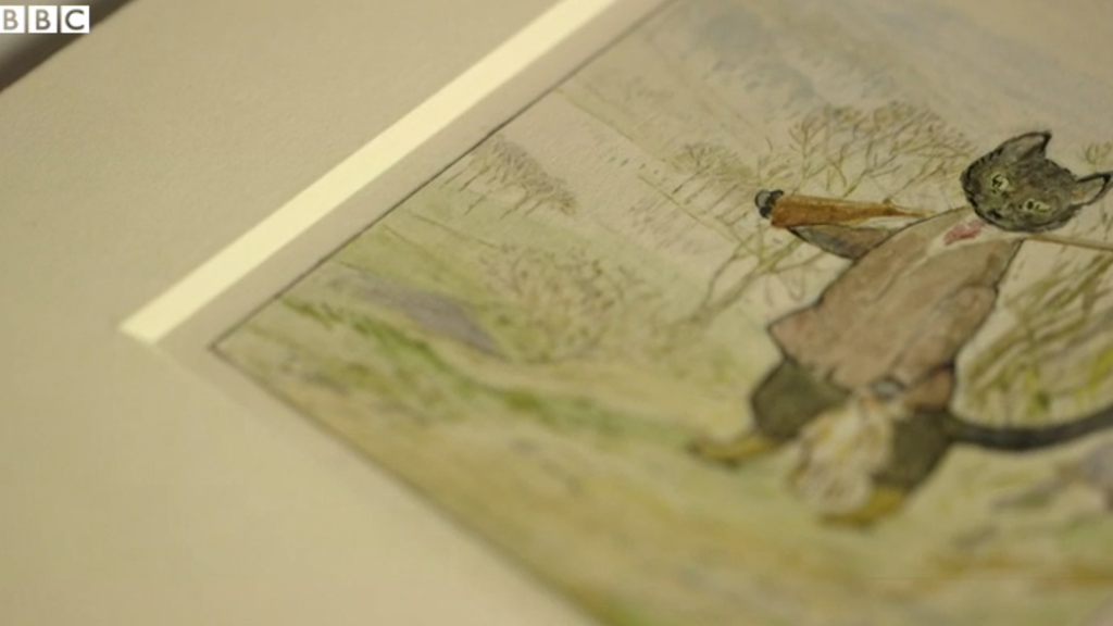 A kitty leads a double life in Beatrix Potter's posthumously published tale