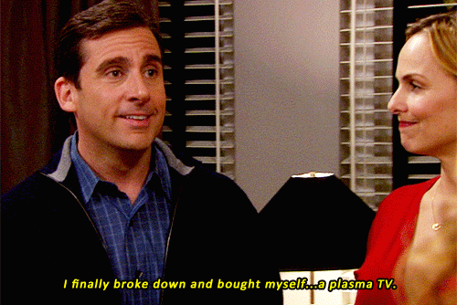 Michael Buying a Plasma TV