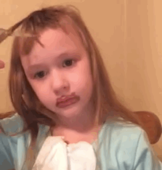 This Little Girls Attempt At A Beauty Tutorial W