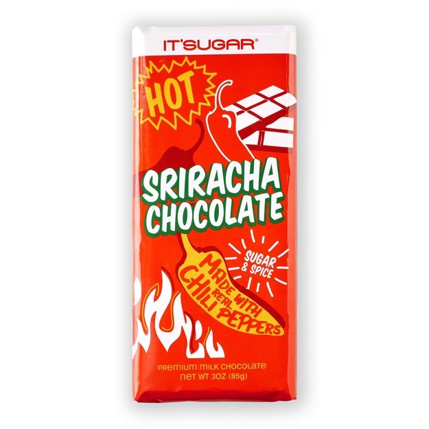 Это Sriracha шоколад: