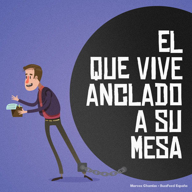 A la hora de comer saca un tupper de su mochila y se pone un capítulo de 'The big bang theory'. No habla con nadie, no mira a nadie. Para esta persona el trabajo es un mero trámite, una forma de acceder a otros bienes y servicios que desea. No tiene intención de relacionarse con nadie. ¿Quién es esta persona? ¿Qué piensa? ¿Qué siente? Nadie lo sabe. Es el misterio de la oficina.