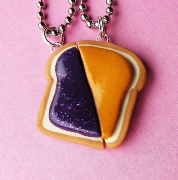 Peanut butter deals and jelly necklace