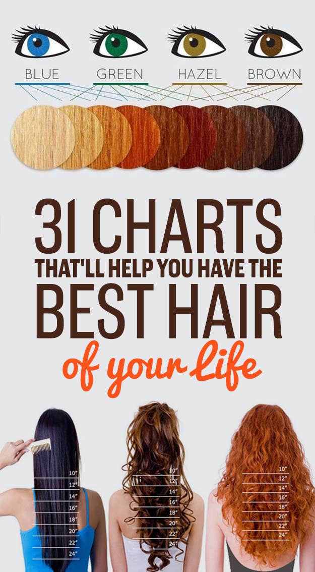 31 Charts Thatll Help You Have The Best Hair Of Your Life