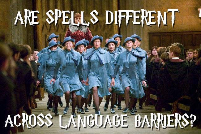 Harry Potter in different languages meme 