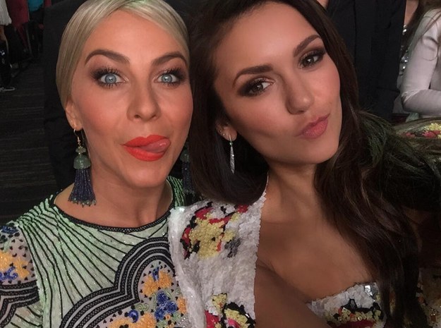 Nina Dobrev and Julianne Hough!