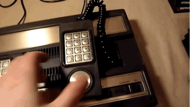 Who needs a joystick when you have a numeric keypad?
