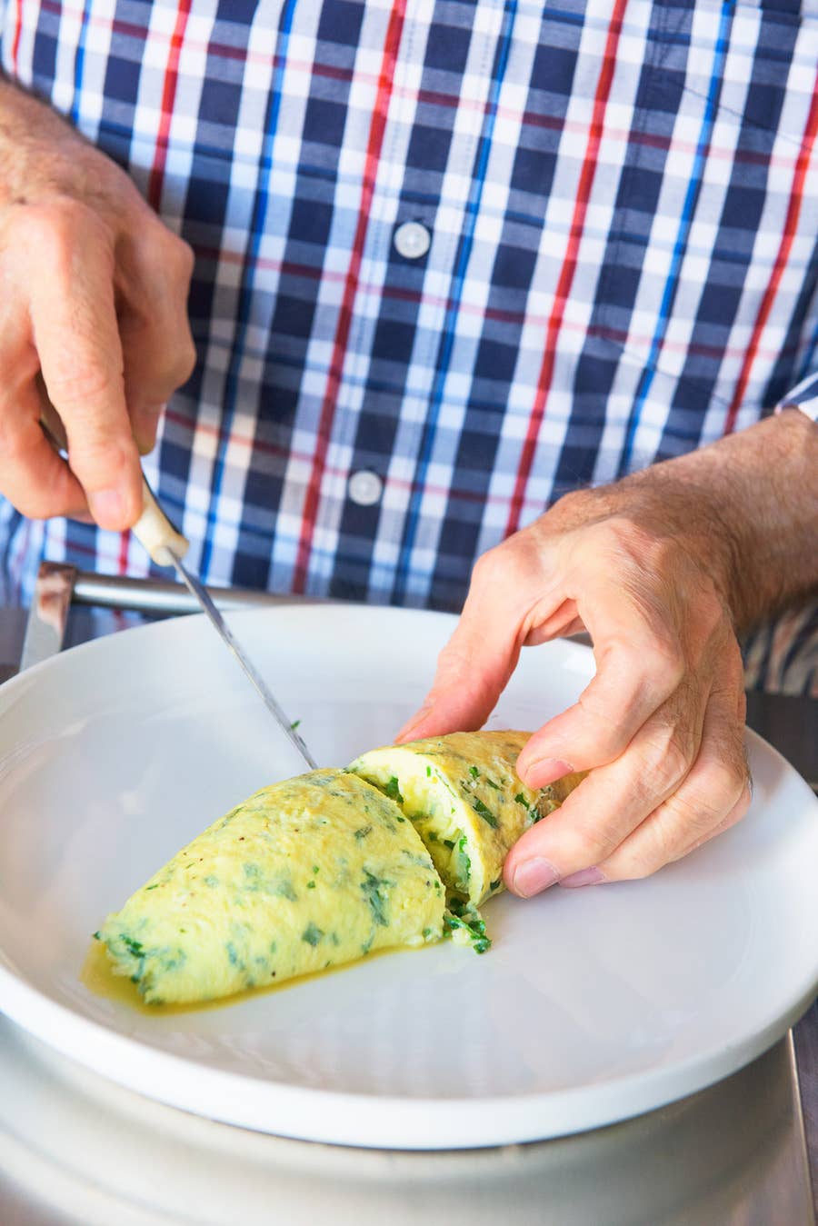 french omelette - The Culinary Chase
