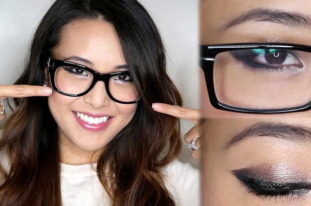 Maquillaje de ojos cuando llevas gafas: el truco de una famosa maquilladora  que deberías conocer