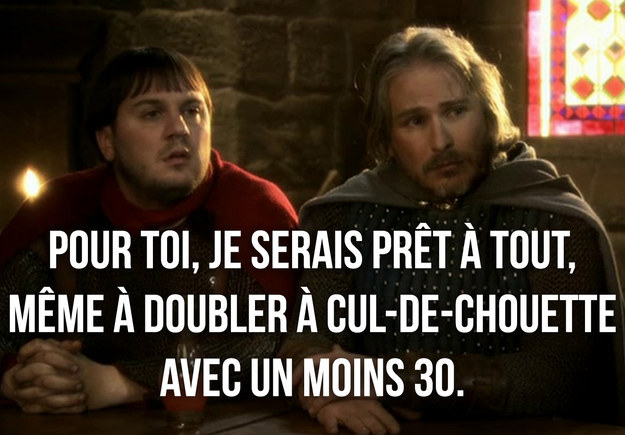 21 Phrases De Drague Qui Ne Marcheraient Que Dans Kaamelott