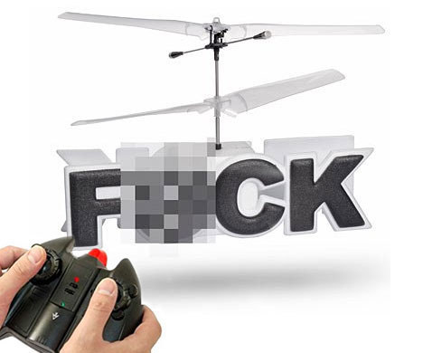 Get it? It's flying. Find it here.
