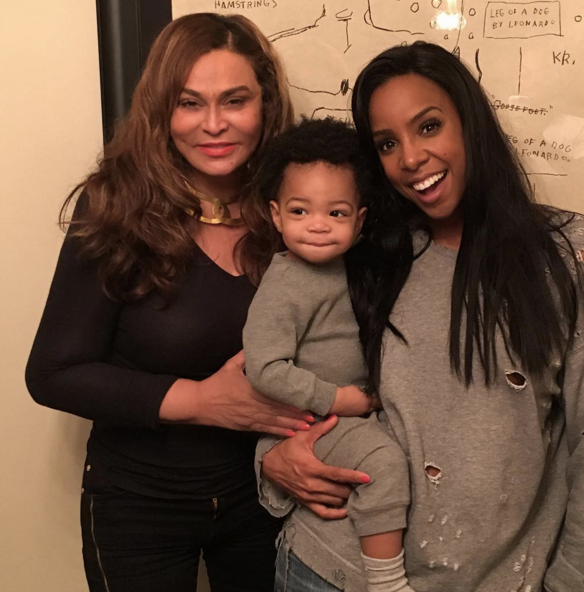 Beyoncé's Mom Adorably Called Kelly Rowland's Son Her Grandchild