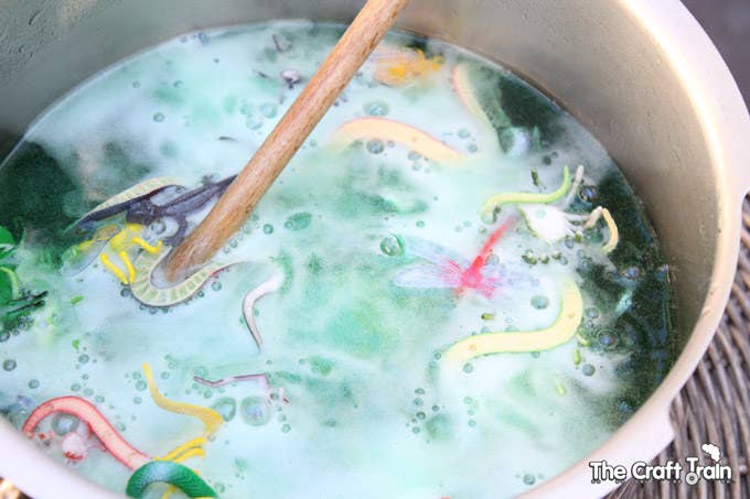 Double, double, toil and trouble 🐍Get the tutorial at The Craft Train.