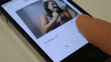 Con alguien que conociste en Tinder.