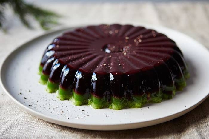They knew a time when gluten was good. Jello salad, too.