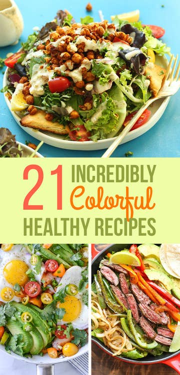 21 Insanely Colorful Meals That Are Healthy Af