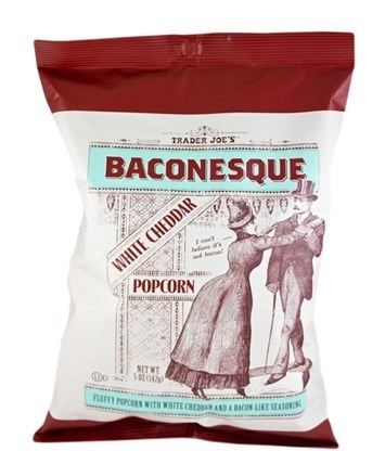 Baconesque White Cheddar Popcorn