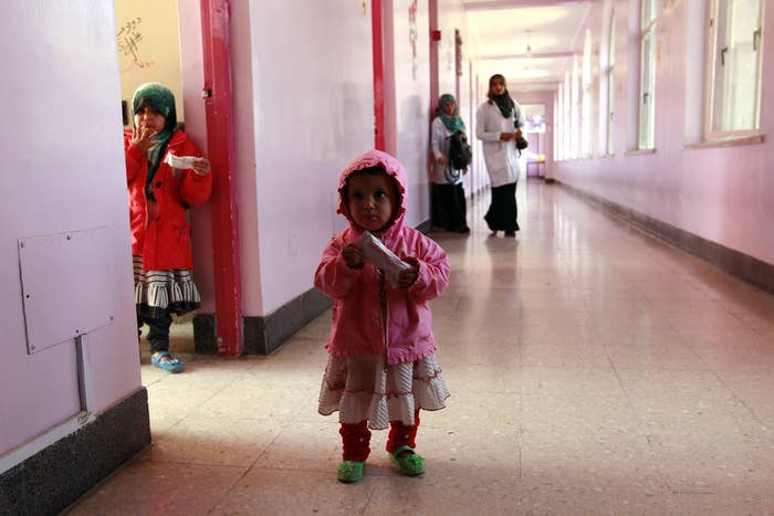 Earlier in the war, an estimated eight children a day were being killed or maimed, mostly during bombing raids led by the Saudi coalition. Prior to the war, international NGO Mercy Corps found malnutrition among 12.7% of children in Yemen's Sana'a province. A rate of 15% is considered emergency levels — it's now up to nearly a quarter of all children, per Mercy Corps' most recent data, with one district as high as 28.6%.