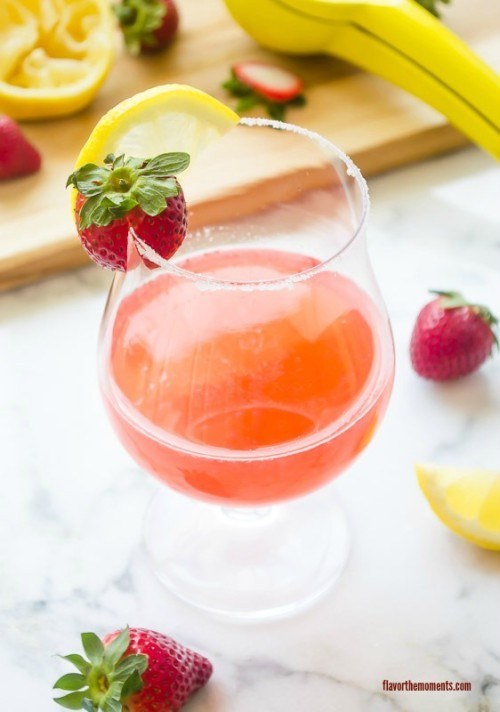 A strong yet sweet cocktail! Recipe here.