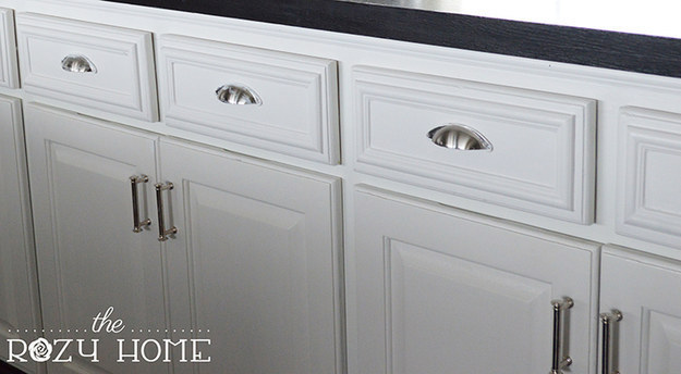 Or add a row of trim to all of your drawers.