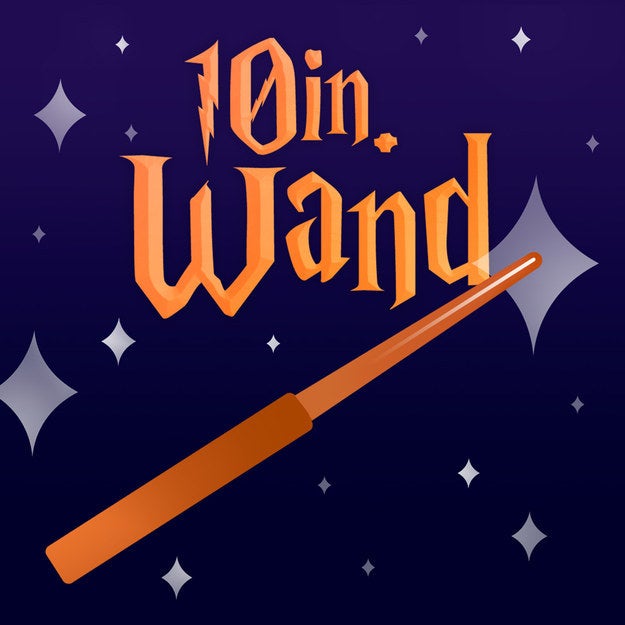 10-INCH WAND matches you based on your Hogwarts house.