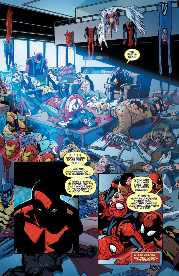 En algún punto tuvo un especial llamado Deadpool kills the Marvel Universe.