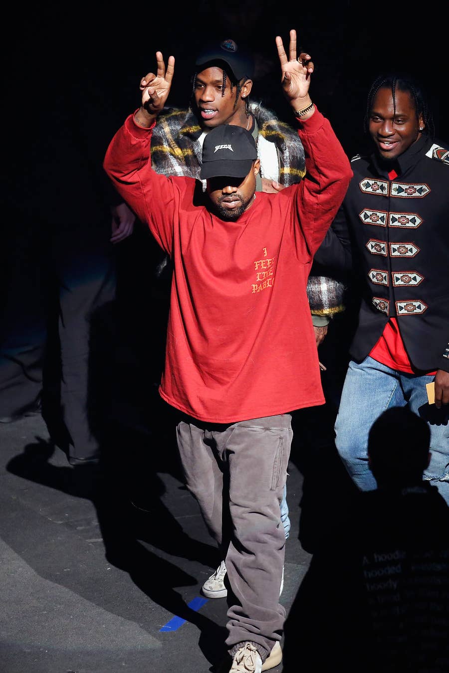 42 Photos Of What It Looked Like Inside Kanye West S Fashion Show