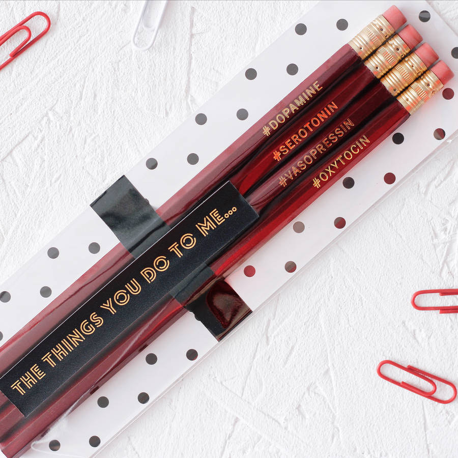 So they can think of you while they doodle.Get it for £6.50.