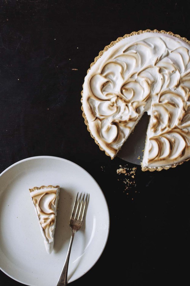Seriously, you don’t need egg white to make this amazing meringue pie.