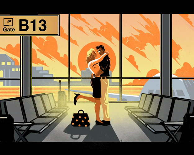 Contrary to popular belief, airports are not some intense, wild hotbed of romantic proclamations. And if someone does in fact rush to the airport to stop you from getting on a plane in order to tell you that they love you, you will likely hold the price of the wasted ticket over their heads for the remainder of your (undoubtedly short) relationship.