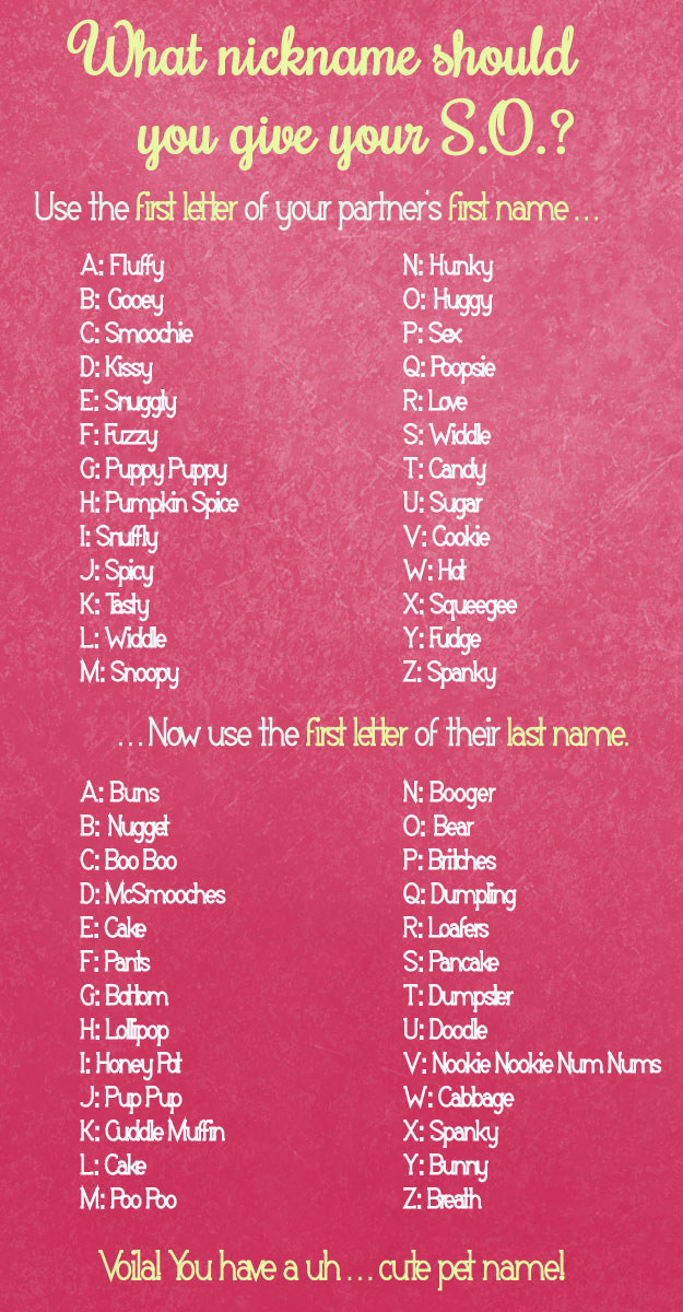 what-pet-name-should-you-bestow-upon-your-significant-other