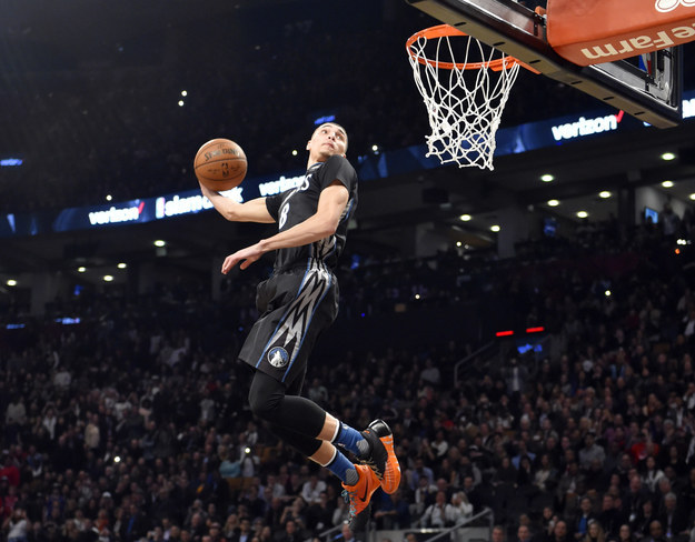 And Minnesota Timberwolves guard Zach LaVine.