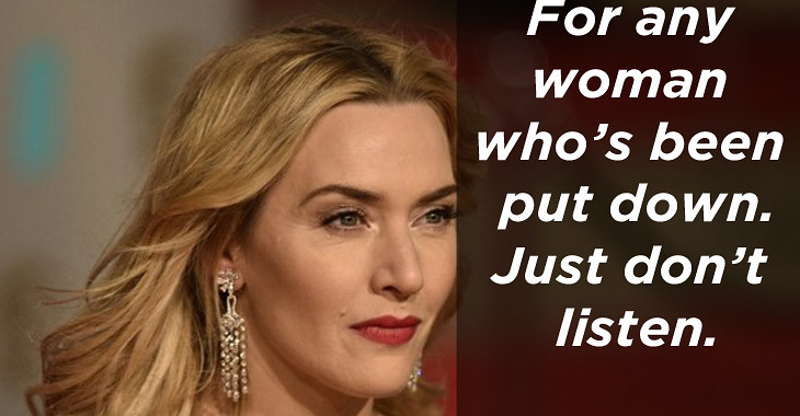 Kate Winslet Gave An Empowering Message To Young Women At The BAFTAs