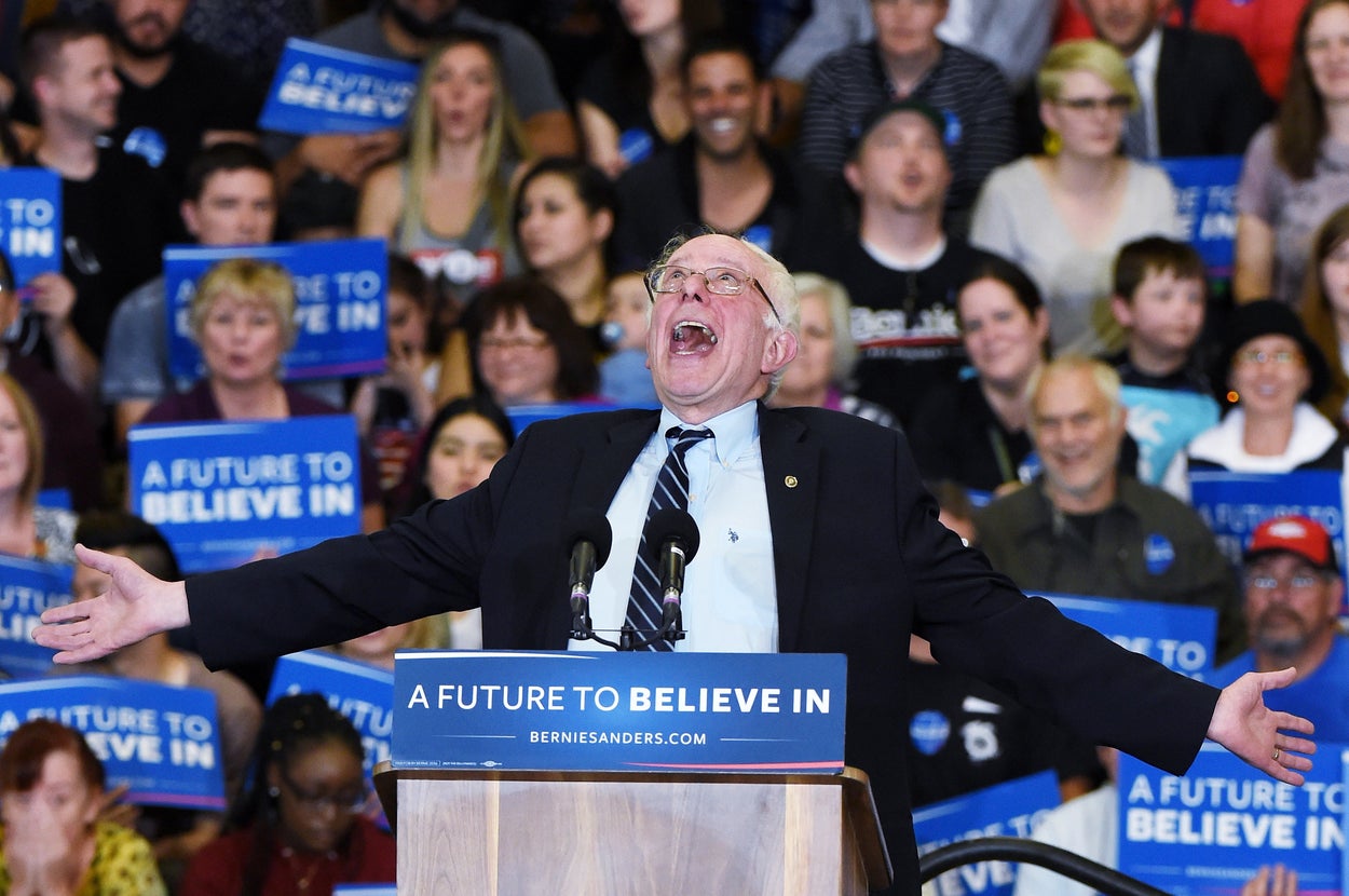 Angry Bernie Sanders, The Most Fun Candidate Running For President