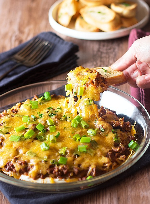 Cheesy Sloppy Joe Dip