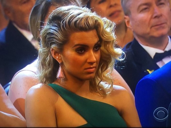 La cara de Tori Kelly que reflejó todos nuestros sentimientos.