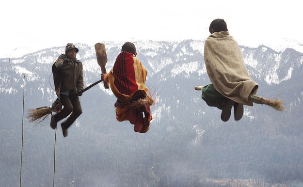 Photographer Anshu Agarwal recently uploaded a series which involves children in a remote Uttarakhand village "playing" Quidditch, a sport every Harry Potter fan wishes was real.