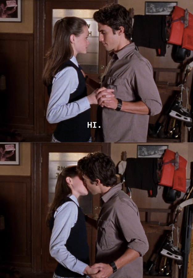 Quando il loro secondo bacio era adorabile e scomodo: