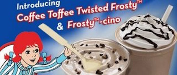 Wendy's Coffee Toffee Twisted Frosty
